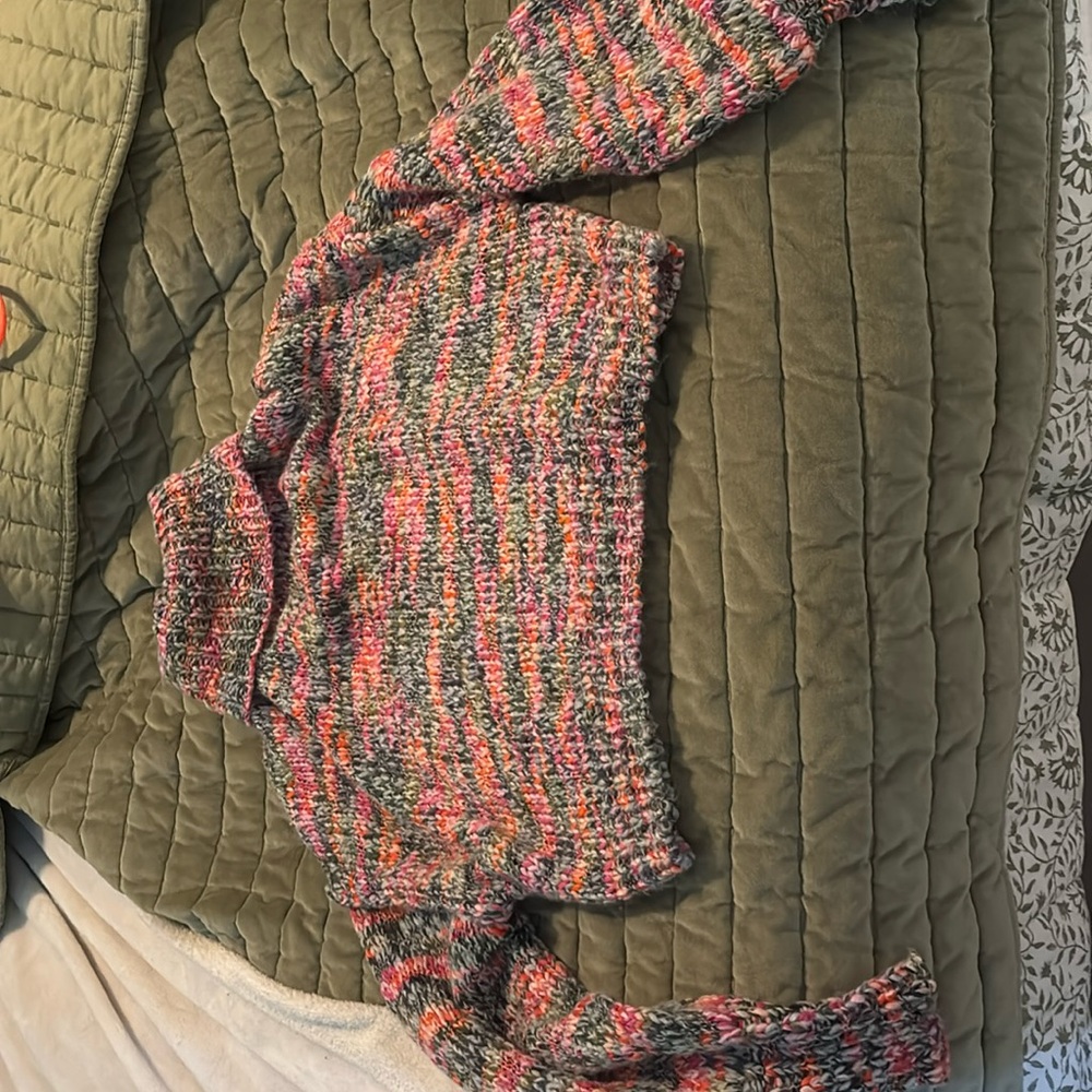Wildfable multi colored winter sweater